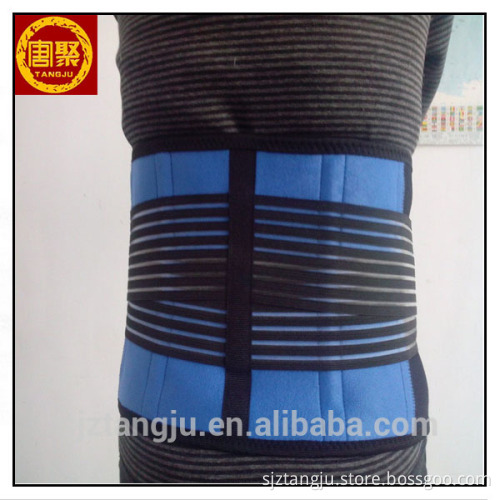 made in China Neoprene Double Pull Lumbar Spinal Braces Back Support Belt Lower Back Pain Relief Self-heating Belt